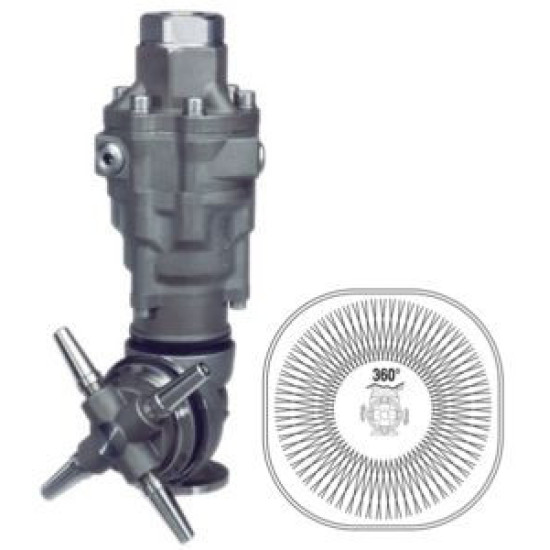Моющая головка с гидроприводом А80 R для мойки цистерн
