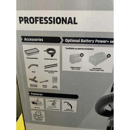 Аккумуляторный пылесос Karcher NT 22/1 Ap Bp L