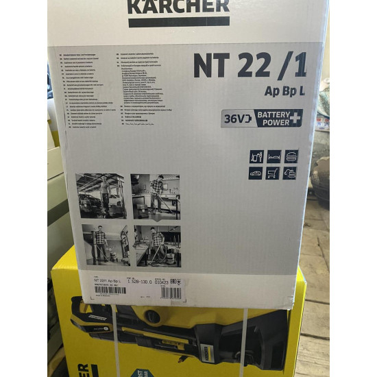 Аккумуляторный пылесос Karcher NT 22/1 Ap Bp L